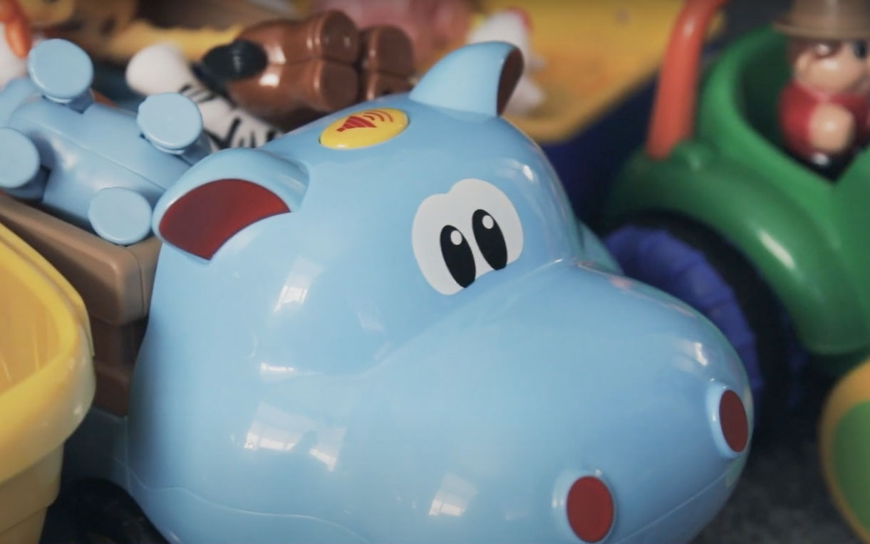 Photo of toys in Robert and Tracy's home